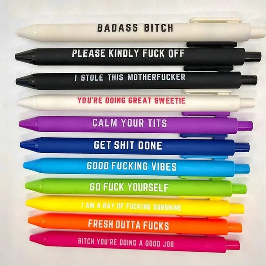 Sarcastic Pens 11 Pack