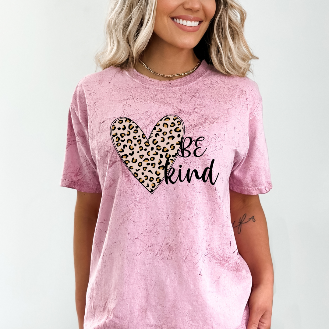 Be Kind Leopard Heart