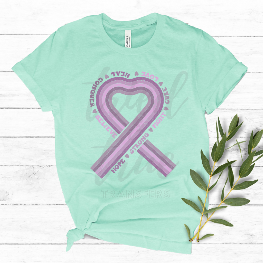 Alzheimers/Lupus Awareness Ribbon