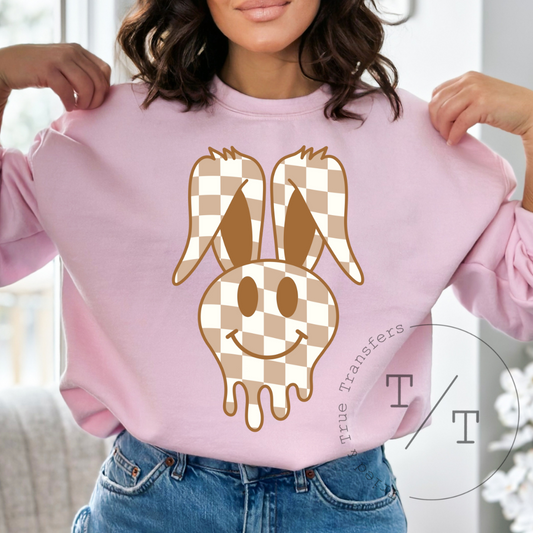 Brown Checkered Bunny