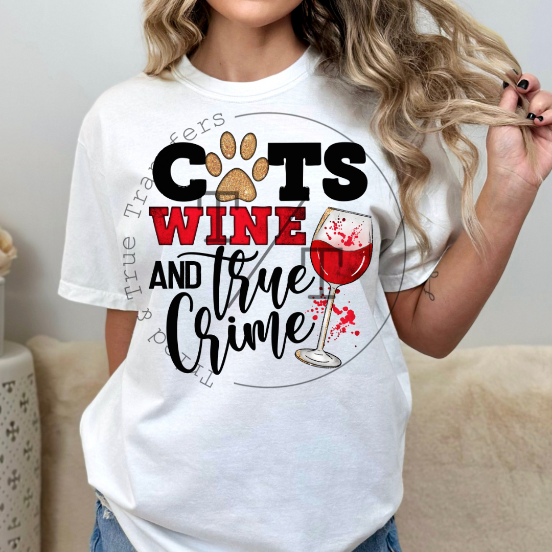 Cats, Wine and True Crime