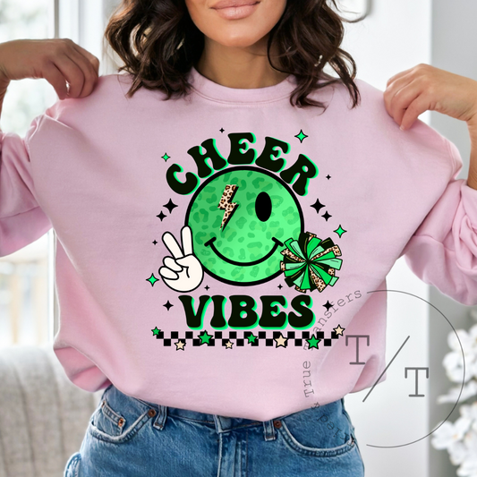 Cheer Vibes Green