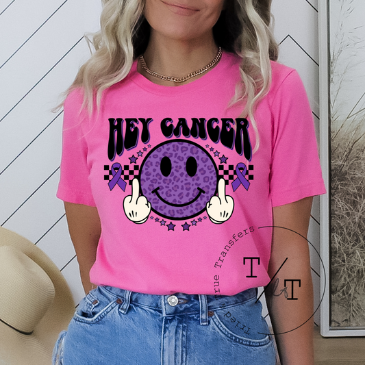 Hey Cancer (Purple)