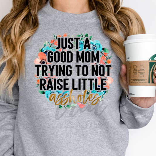 Just a Good Mom Trying Not to Raise A...