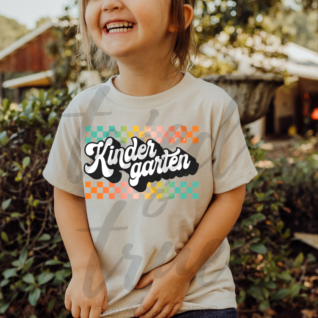 Kindergarten Retro – triedandtruetransfers