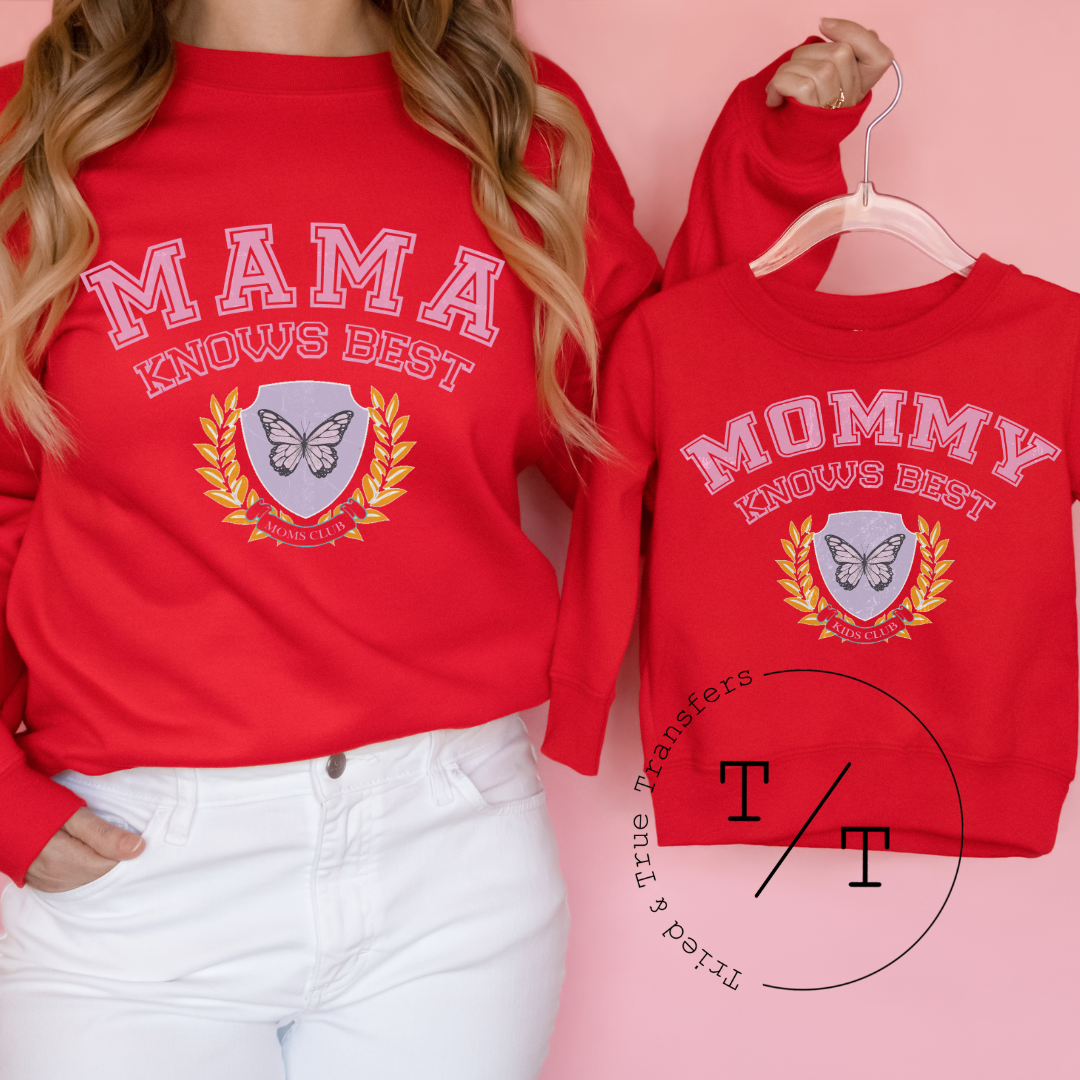 Mama Knows Best/Mommy Knows Best