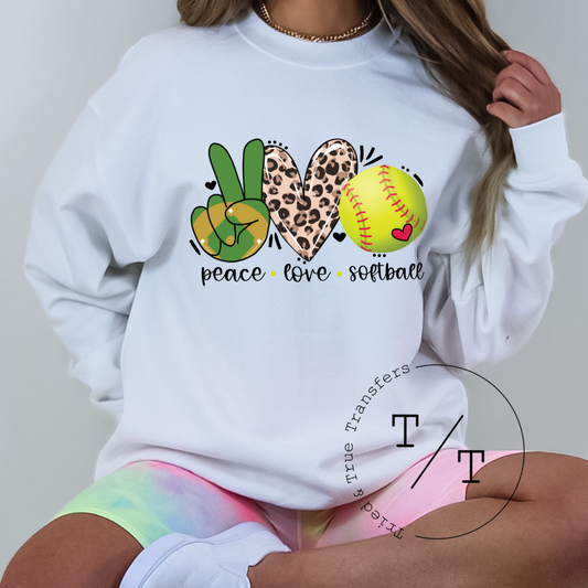 Peace, Love, Softball