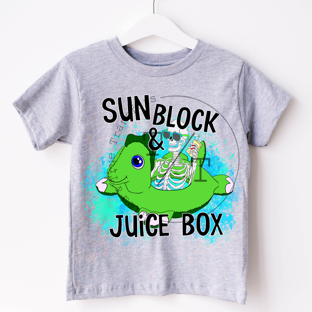 Sun Block and Juice Box Green