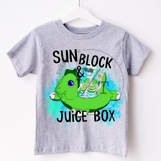 Sun Block and Juice Box Green